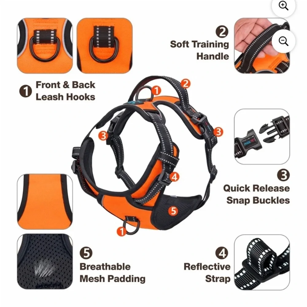 Phoepet Reflective Harness